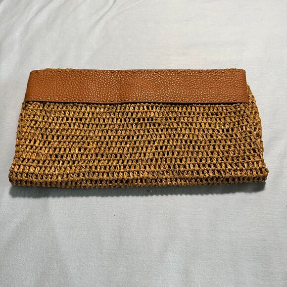 Michael Kors Santorini Raffia Clutch - Picture 8 of 8